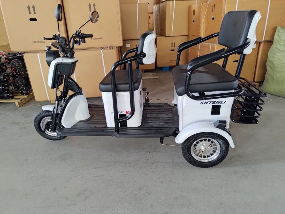 ЭЛЕКТРИЧЕСКИЙ ТРИЦИКЛ БИЗНЕС КЛАССА SHTENLI MODEL 37 LI-ON 60V