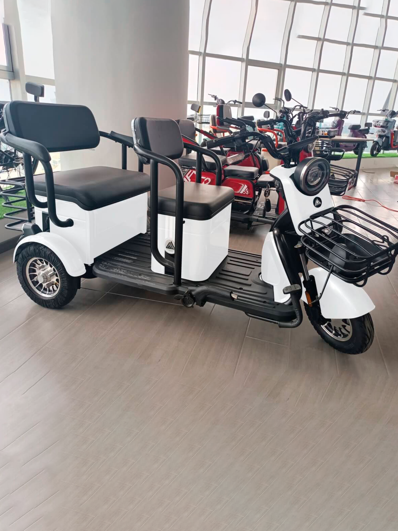 ЭЛЕКТРИЧЕСКИЙ ТРИЦИКЛ БИЗНЕС КЛАССА SHTENLI MODEL 37 48V