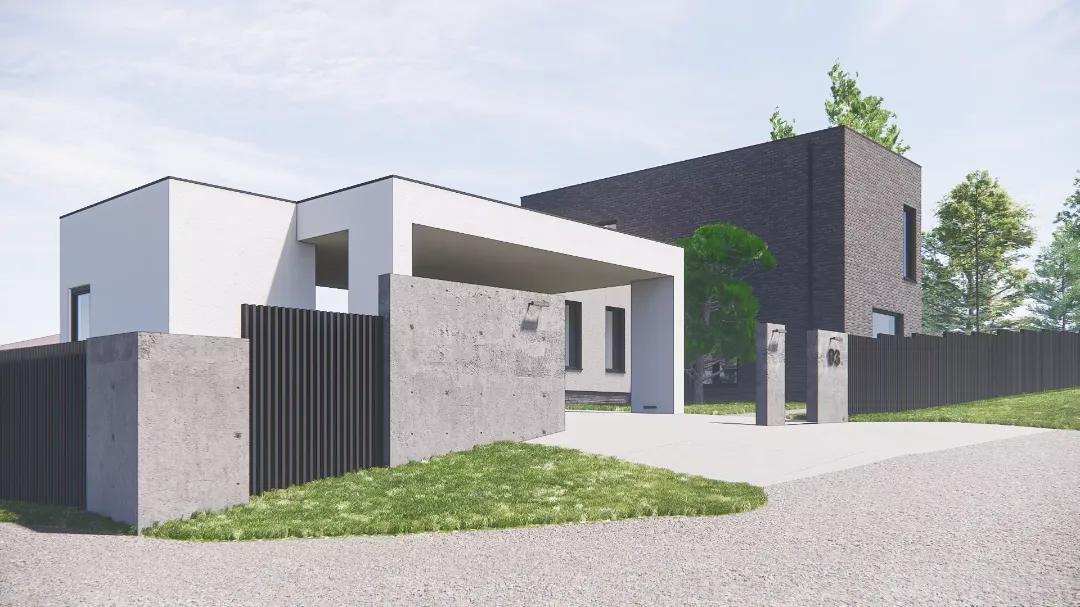 Проект дома - вид 2