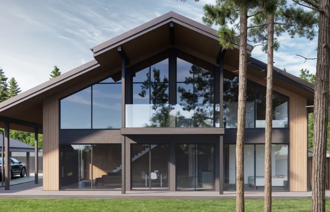 Комплекс для отдыха на озере Нарочь - архитектурный проект частных домов в Беларуси