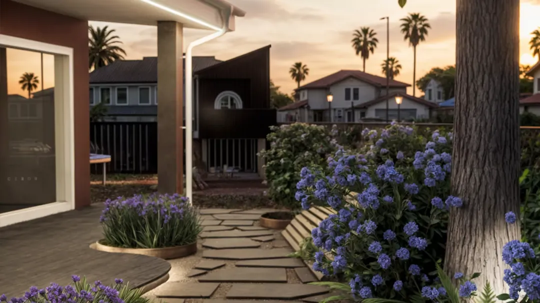 Озеленение участка с водоёмом - ландшафтный дизайн приусадебного участка