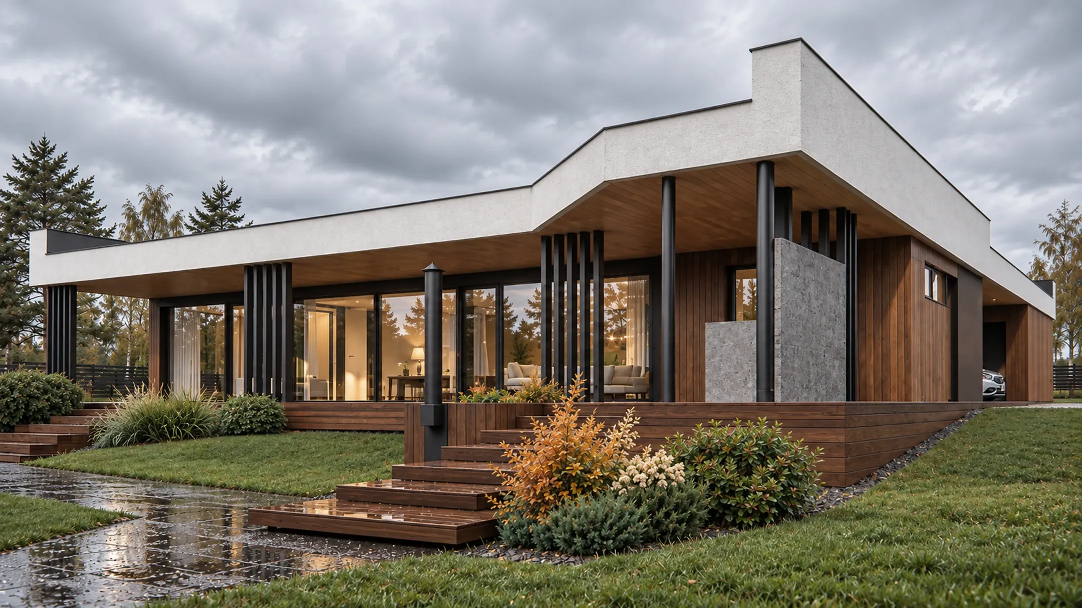 Современная архитектура частного дома — ARCHSTUDIO SHAR