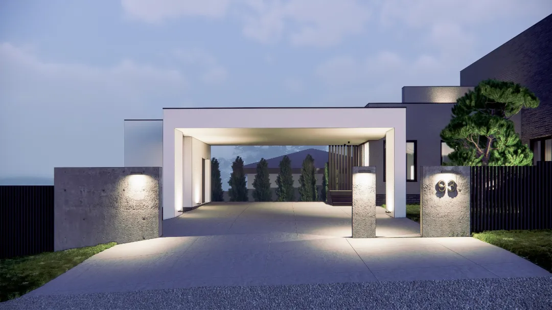 Проект дома - вид 3