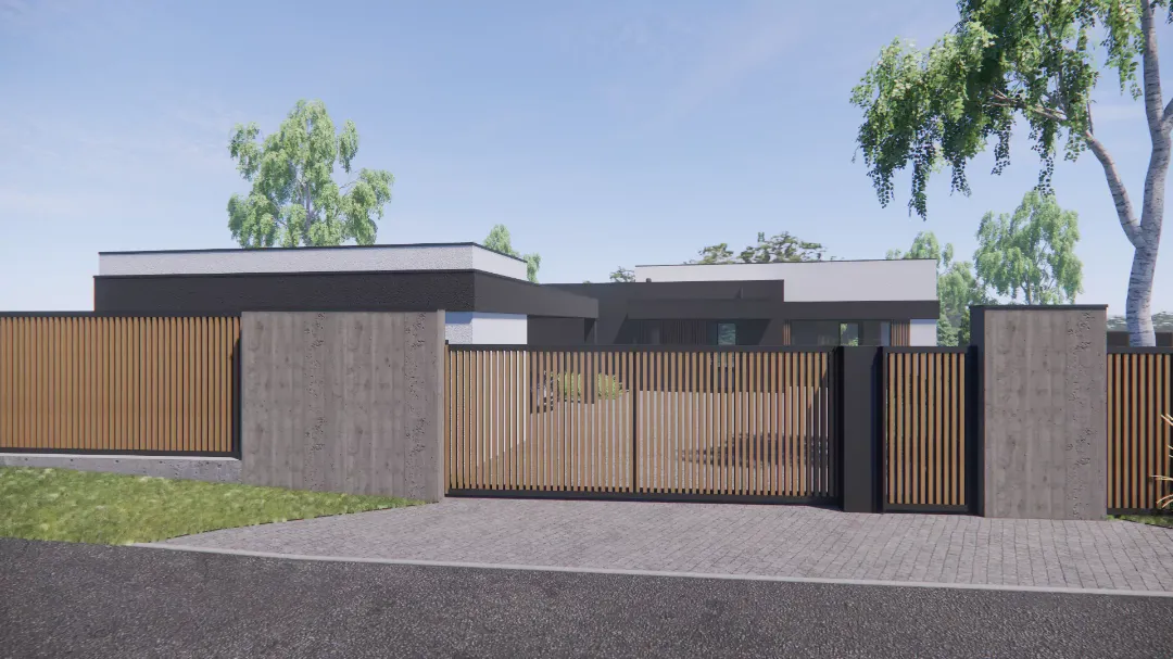 Терраса дома Семково - открытое пространство для отдыха под навесом