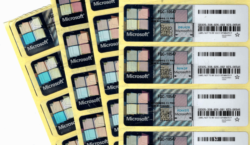 Лицензия Windows OEM