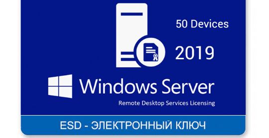 Microsoft Windows Remote Desktop Services 2019 цифровая лицензия, электронный ключ