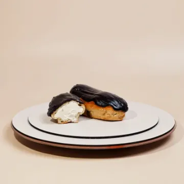 Пирожное "Заварное с сливочным кремом"