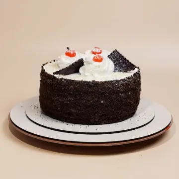 Торт "Вишня на снегу"