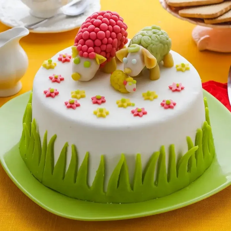 Торт в стиле "Мастика"