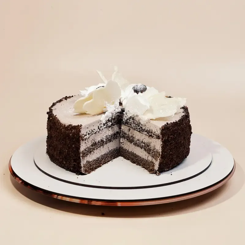 Торт "Шоколадный пломбир" в разрезе