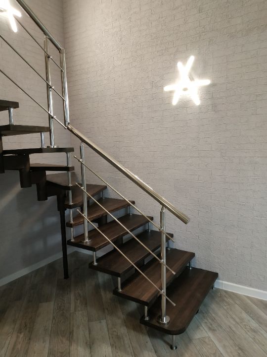 Лестничные перила из нержавеющей стали