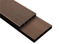 Террасная доска из ДПК Outdoor темно-коричневая