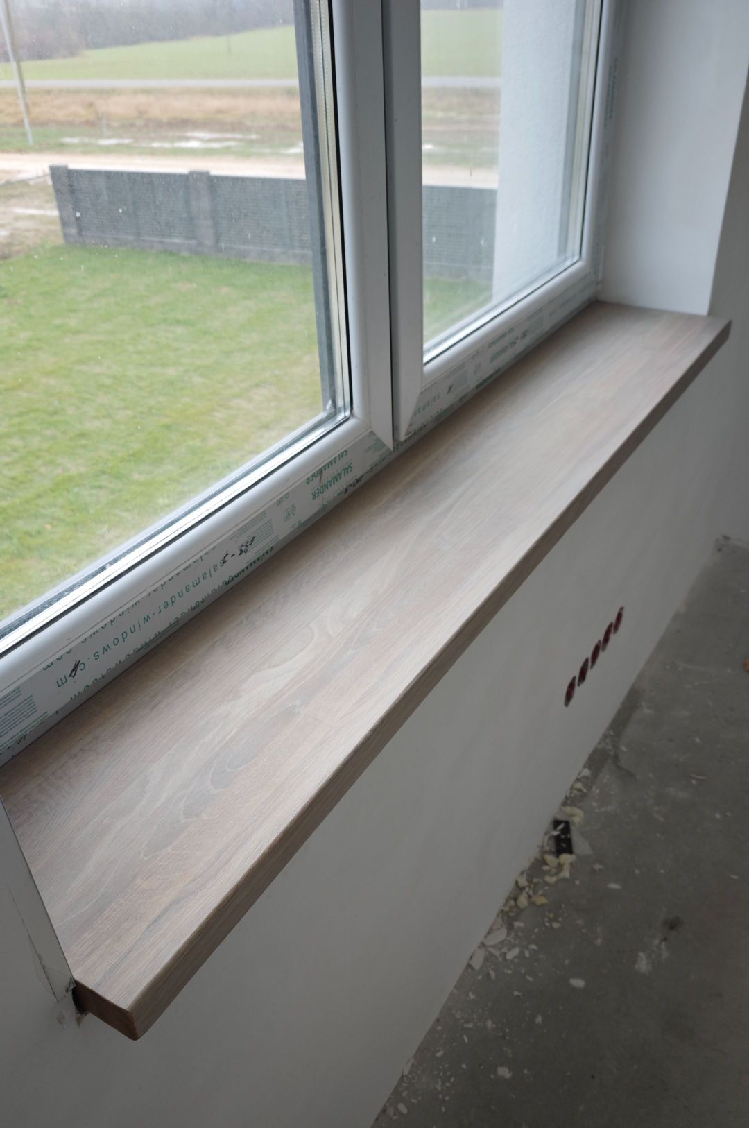 Изготовление деревянного подоконника