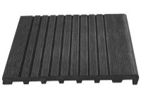 Ступень из ДПК для лестницы UnoDeck цвет графит