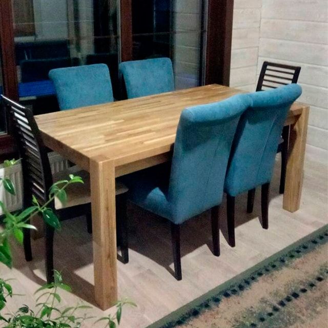 Стол из массива дуба