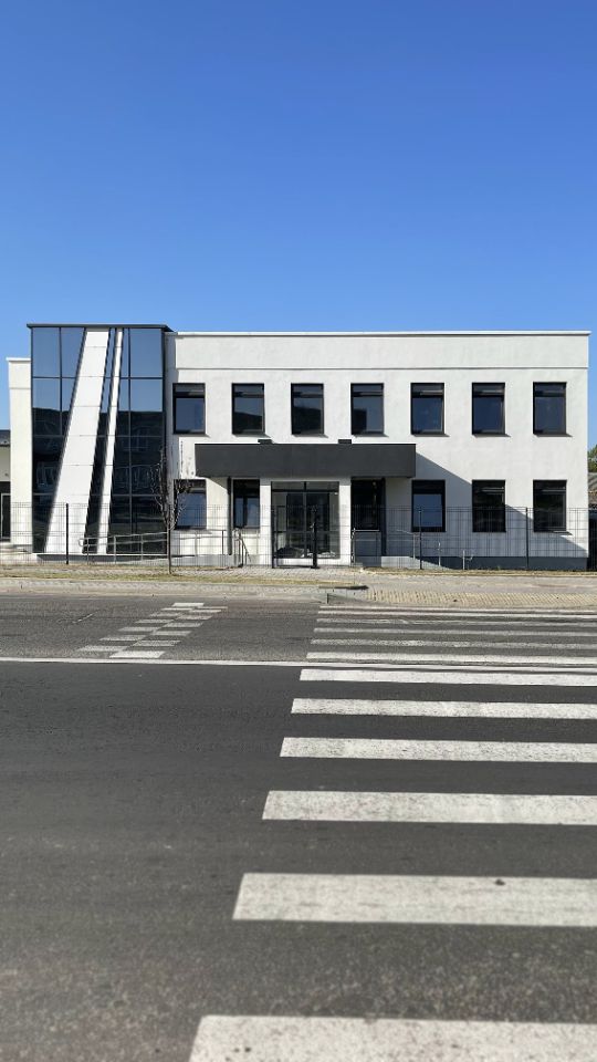 Фасад здания Белкондитер в Гродно — реализованный архитектурный проект