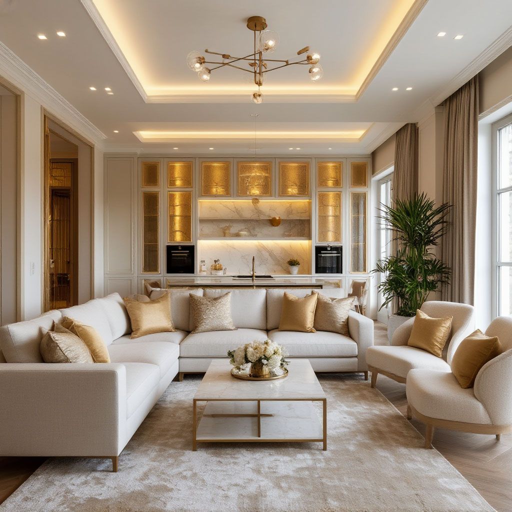 ии дизайн интерьера коттеджа Брест