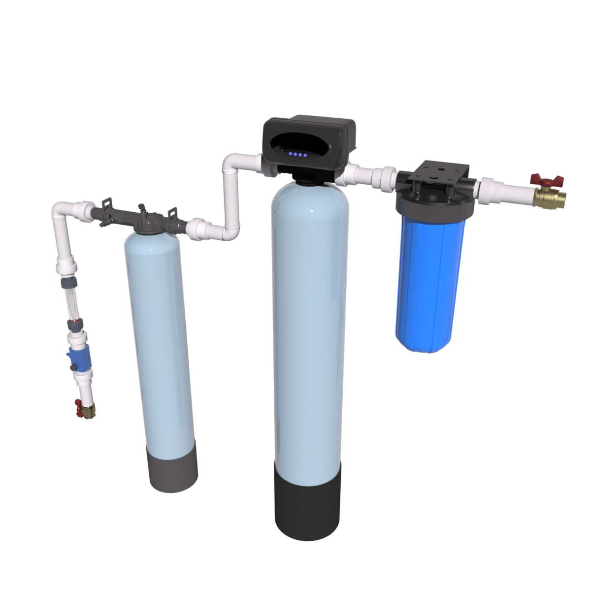 Станция обезжелезивания воды с аэрацией