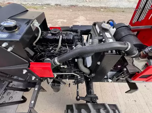 культиватор.бел - двигатель минитрактора Mitsubishi VST MT180D 4x4 4WD 24 л.с.