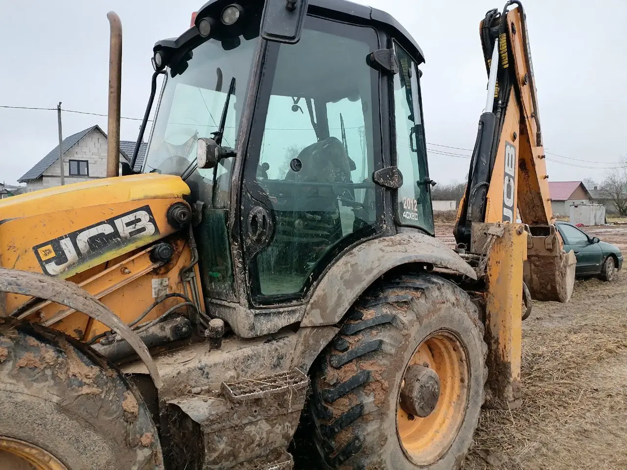ремонт трактора jcb