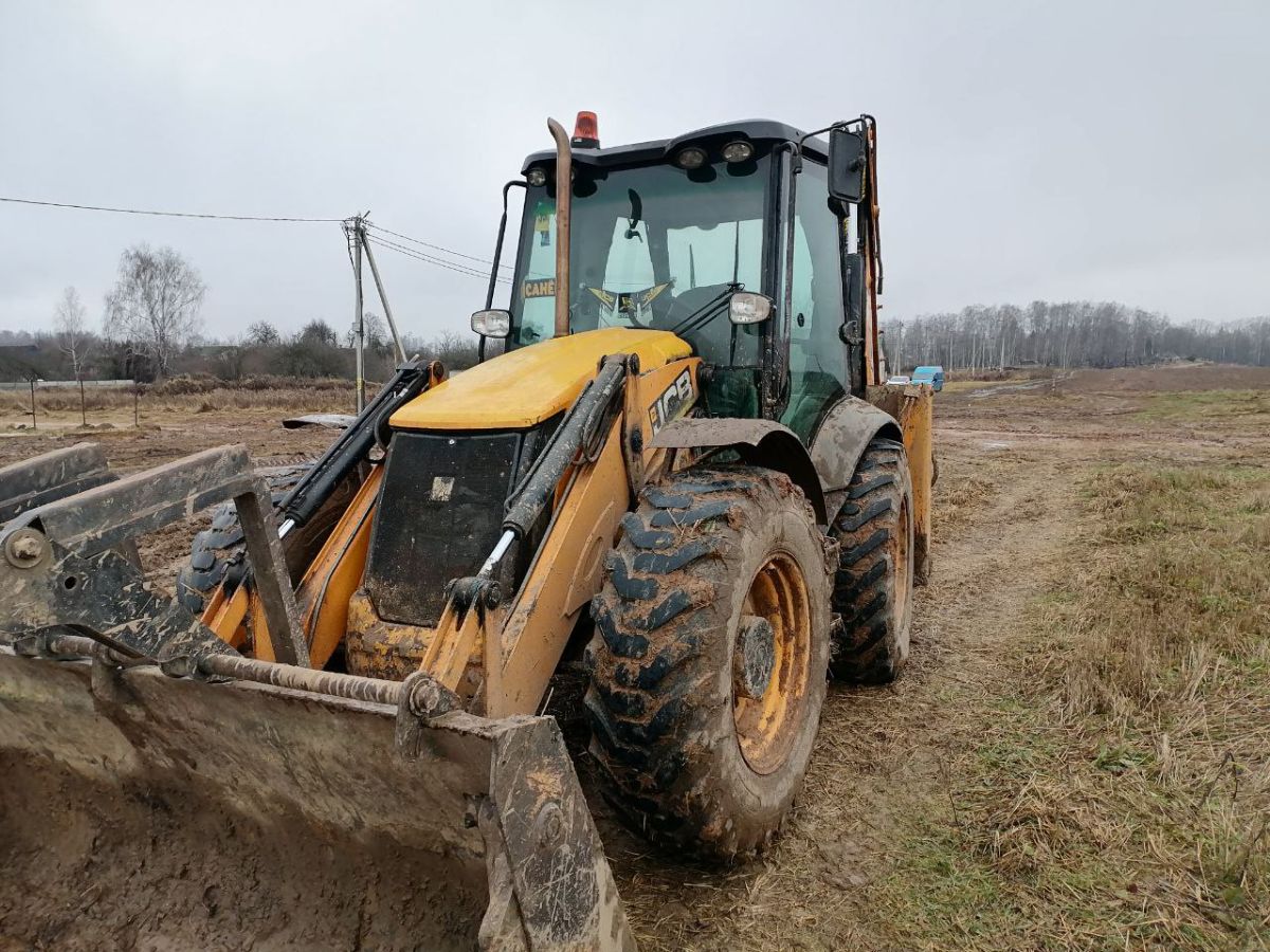 ремонт трактора jcb