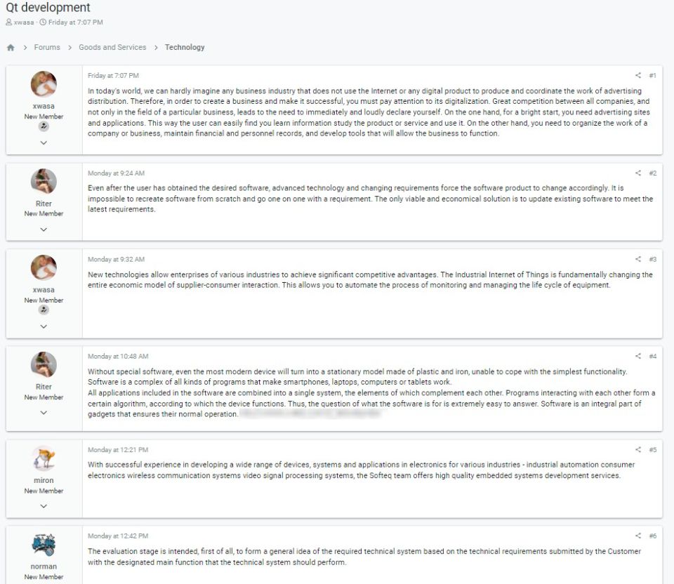 Примеры крауд ссылок