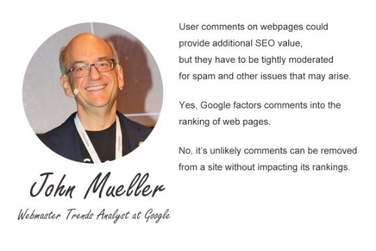 john muller from google additional contex