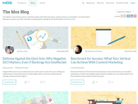 moz blog