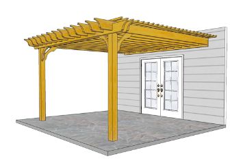 Обработка антисептиком для древесины Ларитех НАНОБИО навесов