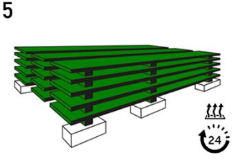 Высушить пиломатериал после обработки Ларитех НАНОБИО