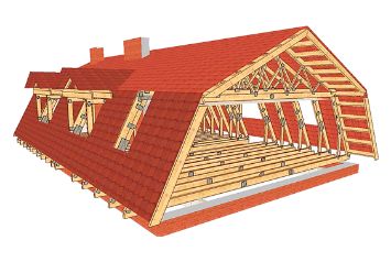 Обработка обрешетки бесцветным антисептиком-стерилизаторм для древесины Ларитех Экосепт