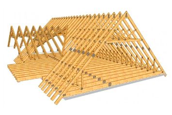 Обработка антисептиком для древесины Ларитех НАНОБИО кровельной системы