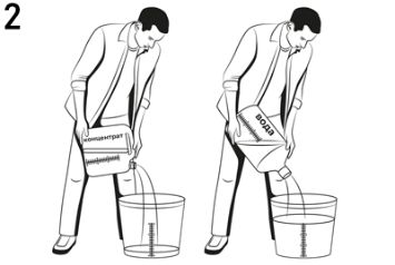 Разбавить  антисептик для древесины Ларитех Универсал концентрат пере применением